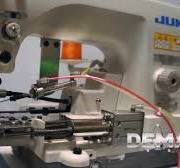 JUKI DLN-6390 Automatic Bottom Hemmer Machine - DEMA Sewing Machines