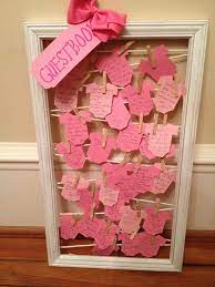 A Guest Book For A Baby Shower Baby Shower Guest Halloween Baby Shower Baby Shower Diy