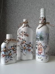 Serviettentechnik Mit Tollen Anleitungen Und Tipps Archzine Net Flaschen Dekorieren Serviettentechnik Basteln Mit Flaschen