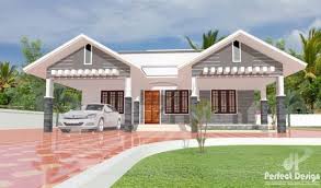 1087 Sq Ft 3 Bedroom Single Floor Modern Slope Roof Home Design And Plan Home Pictures In 2020 Kerala House Design Architectural House Plans Small Modern House Plans
