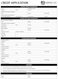 Ms Word Commercial Credit Application Form Creditapplication Commercialcredit Creditform Commercialcreditapplicationform Application Form Application Form