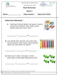 Check out these free printable addition and subtraction word problems worksheets to help your child understand the application of addition/subtraction in daily life. Math Live Worksheet Add And Subtract Wed 16 Sep 2020 Worksheet