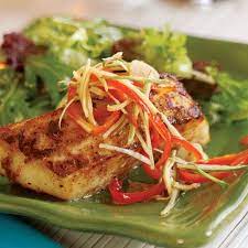 Finecooking Recipes Cooking Techniques Menu Ideas Halibut Recipes Seafood Entrees Stuffed Peppers