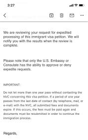 Immigrant visa processing is governed by. Nvc Expedite 2020 Nvc Expedite Feb 2020 Page 4 National Visa Center Guide To Nvc Expedite Request Discussing Approved Sample