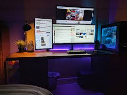 I Took A Boat To My Nearest Ikea Computer Gaming Room Gaming Room Setup Gaming Computer Room