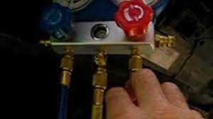 How To Evacuate And Pull Vacuum On An R134a Car Ac System Youtube