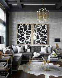 Wooden tribe wall decor, wooden wall art, room decor, gift idea missmaraco 4.5 out of 5 stars (409) sale price $14.27 $ 14.27. Grey Black Gold And White Wow Do You Love Reposted From Jonathanadler Silver Living Room Gold Living Room Black And Gold Living Room