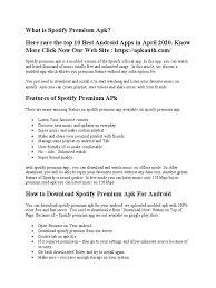 Download disney+ for android & read reviews. Best Andorid Apps Free Download Apkauth Pdf Spotify Mobile App