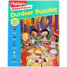 Numbers containing 1 and 7 (e.g. Highlights Hidden Pictures Outdoor Puzzles Book Let Go Have Fun