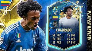 Join the discussion or compare with others! Fifa 20 Tots Cuadrado Player Review Is He Worth It As A Fullback Fifa 20 Ultimate Team Youtube