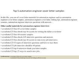 Check spelling or type a new query. Top 5 Automation Engineer Cover Letter Samples