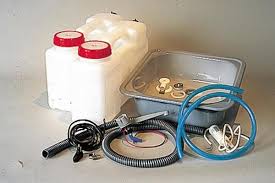 Kanisterwasseranlage Kompakt Komplett Set Fur Die Verschiedensten Bedurfnisse Passend Zu Unseren Angebotenen Reisemobi Edelstahl Grill Kanister Tauchpumpe