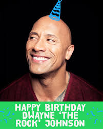 Happy Birthday, Dwayne The Rock Johnson! The Hayward native turns 48 years  old today. Join us in wishing him a very happy birthday 🥳🎊🎂🎁
