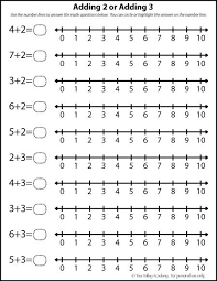 free printable number line worksheet homeschool giveaways