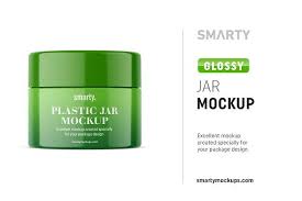 Glossy Jar Mockup By Smarty Mockups On Creativemarket In 2020 Mockup Glossy In Cosmetics