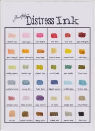 paulaholifieldcrafts tim holtz distress inks colourchart