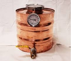 I have a 8 gallon chinese pot still with gallon thumper,i ran 6 gallons of wash,i have no way of checking wash abv. 15 Gallon 57 Liter Copper Moonshine Still Pot With 4 Copper Collar Temp Gauge And Drain Stampede Stills