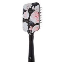 Buy electric hair brush and get the best deals at the lowest prices on ebay! Floral Paddle Hair Brush Black Claire S