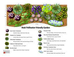 Utah Friendly Pollinator Garden Pollinator Garden Design Pollinator Garden Pollination
