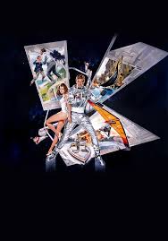 Moonraker posters for sale online. Hi Res Key Art For The Alternative Moonraker Release Poster 2797 X 4000 Pixels Jamesbond