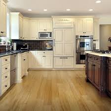 Darker wood floor tiles for kitchen vintage kitchen flooring ideas inspire the owner of the kitchen to make this design. Is Bamboo Flooring Good For Kitchens Bamboo Flooring Blo