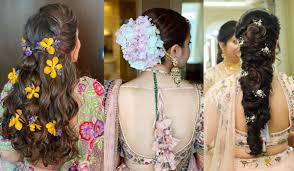This curvy ball hairstyle is both trendy and stylish. Indian Bridal Hairstyles For Reception That Quintessential The Mingling Of Style And Traditions