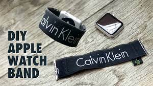 These apple watch bands are made from different materials, from metal to leather, nylon, and silicone, and are available in a variety of colors and styles. Diy Apple Watch Band From Underwear Ck Lv Champion Fila Supreme Gucci Etc Youtube