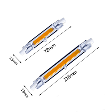 At bulbs.com you can purchase at least 7 different led light bulbs with a r7s base from brands like emeryallen, bulbrite and philips lighting. R7s Led 118mm 78mm 50w 40w 30w 20w 15w Dimmbare Cob Lampe Birne Glas Tubereplace Halogen Lampe Licht Ac85 265v R7s Led Spot Licht Led Bulbs Tubes Aliexpress