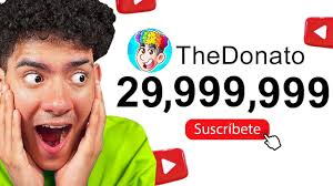 TheDonato expresó su emoción por llegar a los 30 millones de suscriptores:  “Estoy impresionado”