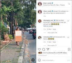 Deddy corbuzier menyarankan dinar candy menjual celana dalamnya bekas karena memiliki sensasi yang berbeda bagi pembelinya. Rekam Aksi Dinar Candy Pakai Bikini Terjun Ke Jalan Adik Diperiksa Polisi Matamata Com