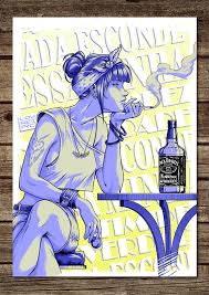 Jack Daniels Smoke And Booze On Behance Jack daniels gentleman jack bar mat. behance