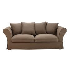 Le poltrone letto sono elementi comodi, che in un baleno possono mutarsi in posti letto dedicati agli ospiti. Divano Trasformabile In Cotone Talpa 3 4 Posti Maisons Du Monde