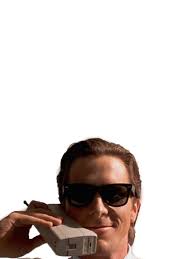Patrick Bateman calling the CEO of based" iPhone Case for Sale by  SussyEmotes