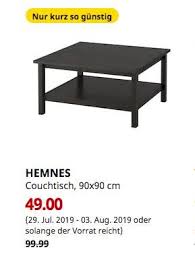 Ikea Bremerhaven Hemnes Couchtisch Schwarzbraun 90x90 Cm Couchtisch Hemnes Ikea