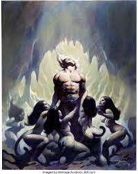 What has panthers forward mike hoffman been watching? Mike Hoffman Fantasy Painting Original Art 2003 Original Lot 93425 Heritage Auctions