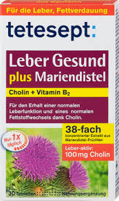 Tetesept Leber Gesund Mariendistel 30 St Dm At