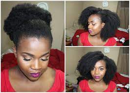 Most Natural Versatile Fake Afro Everr Tutorial Start To Finish Crochet Braids Dantemmy Afro Puff Hairstyles Natural Hair Styles Braids For Black Hair