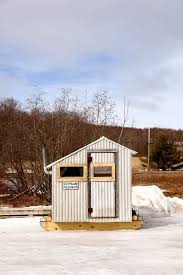 Ice Shanties Captured Throughout New England Ice Fishing House Ice Fishing Shack Ice Fishing Shanty