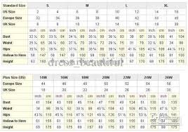 size chart us uk eu comparison converter normal size plus