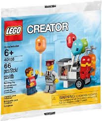 Lego City Pickup Caravan 60182 Building Kit 344 Pieces Lego Creator Balloon Cart Polybag 40108 To View Further For This Item Visit The Image Link Lego Balloons Lego Creator Lego