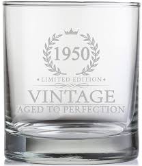 Timeless 70th birthday present ideas to cherish memories old and new. Vintage 1950 Whiskey Glass Bourbon Scotch Gift Ideas Funny Seventieth Whisky 70th Birthday Gifts For Men Turning 70 Years Old Husband 11 Oz Dad Party Decorations And Supplies For Him Man Old