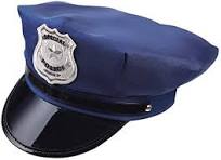 casquette de police chapeau de police casquette à visière bleu foncé pour  femmes et hommes : Amazon.com.be: Mode