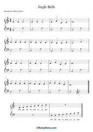 Jingle Bells Piyano Notasi Free Piyano Keman