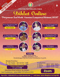 Maybe you would like to learn more about one of these? Diklat Online Apks Pgri Jatim Penyusunan Soal Model Asesmen Kompetensi Minimum Akm Farazka