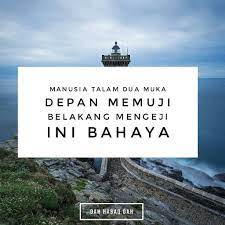 Bismillahirrahmanirrahim, assalamualaikum dan salam sejahtera semua !alhamdulillah untuk slot sharing untuk video kali. Manusia Talam Dua Muka Depan Memuji Belakang Mengeji Ini Bahaya Dahhabaqdah Tag Kawan Hangpa Instagram Quotes Instagram Islamic Quotes