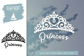 Download Princess Crown Princess Svg Crown Svg 966638 Paper Cutting Design Bundles