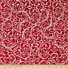 holiday frost fleur red scrapbook background christmas paper pattern paper