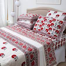Shop comforter sets from ashley furniture homestore. Indian Bedding Sets Handmade Block Printed Marigold Living