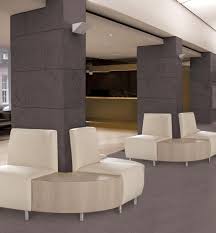 A Moss Set Up In A Lobby Furniture Blue Chairs Living Room Modular Furniture