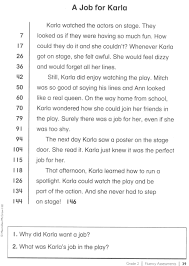 2nd Grade Fluency Reading Passages Reading Fluency Reading Fluency Passages Reading Passages
